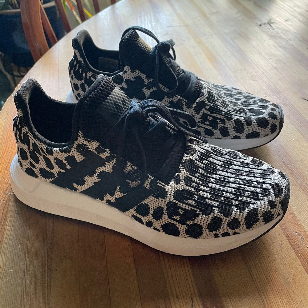 Adidas leopard print shoes